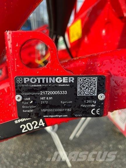Pöttinger HIT 8.91 Уиндроуърс/Косачки за сено и др.
