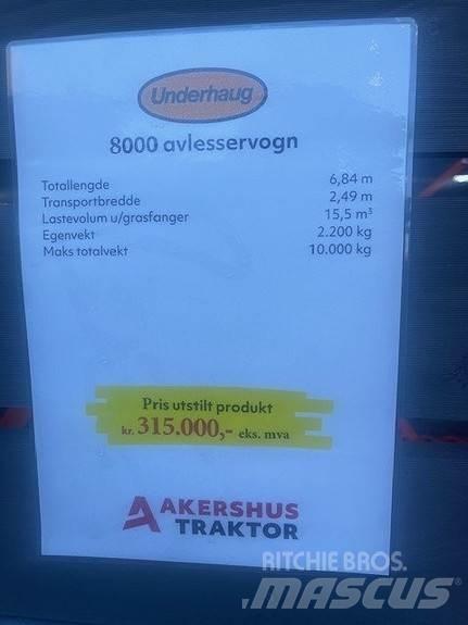 Underhaug 8000 Ремаркета за бали