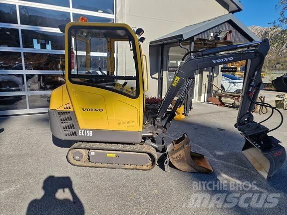 Volvo EC15B Мини екскаватори < 7 т