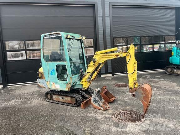 Yanmar B15 Мини екскаватори < 7 т