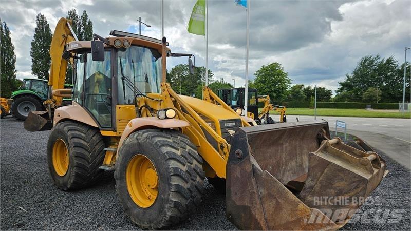 Hydrema 906D Товарач със заден ексватор