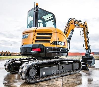 Sany SY50U Верижен екскаватор
