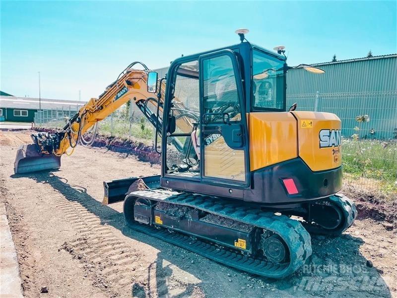 Sany SY80U Верижен екскаватор