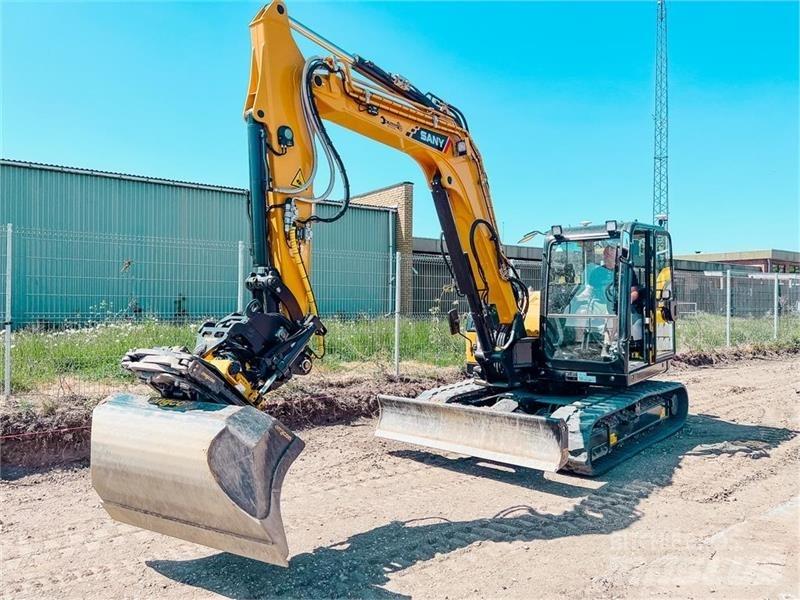 Sany SY80U Верижен екскаватор