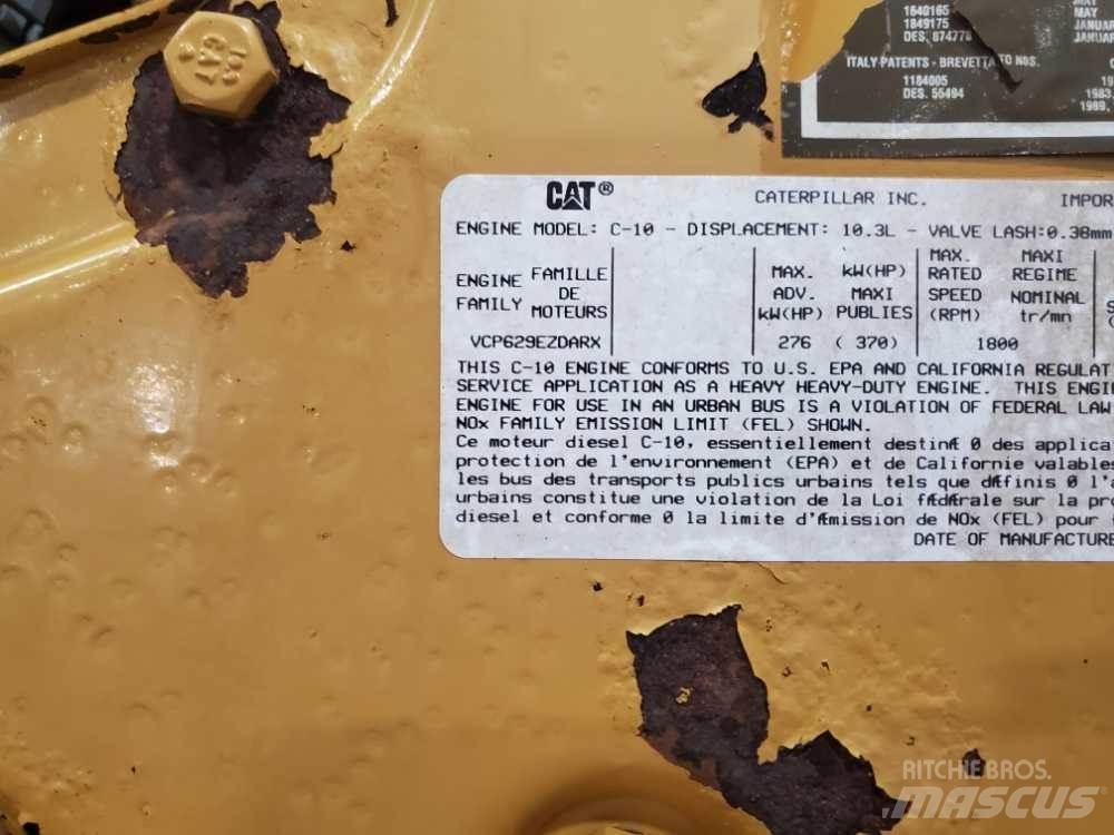 CAT C10 Двигатели