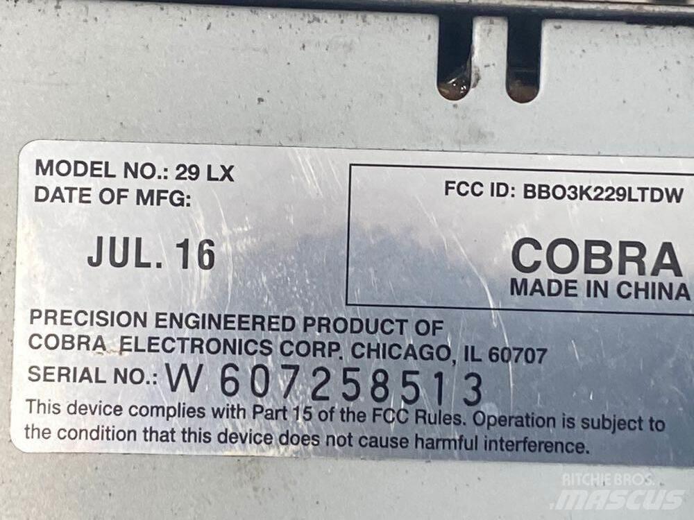 Cobra 29LX Електроники
