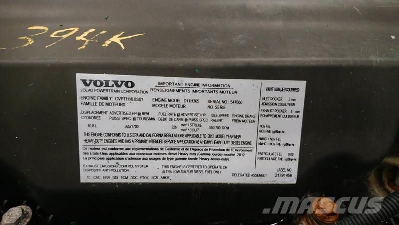 Volvo D11H Двигатели
