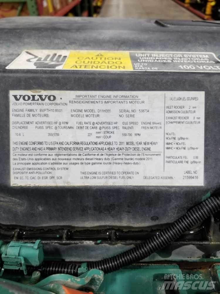Volvo D11H Двигатели