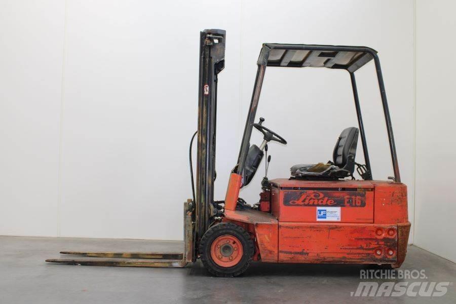 Linde E15-S Електрически вилични кари-повдигачи