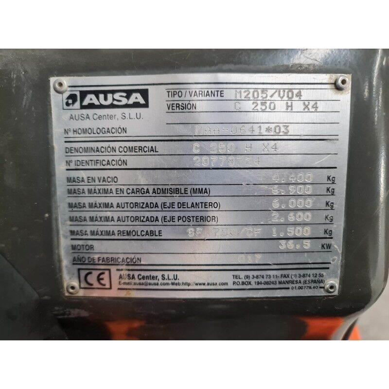 Ausa C250H Камиони за херавни местности