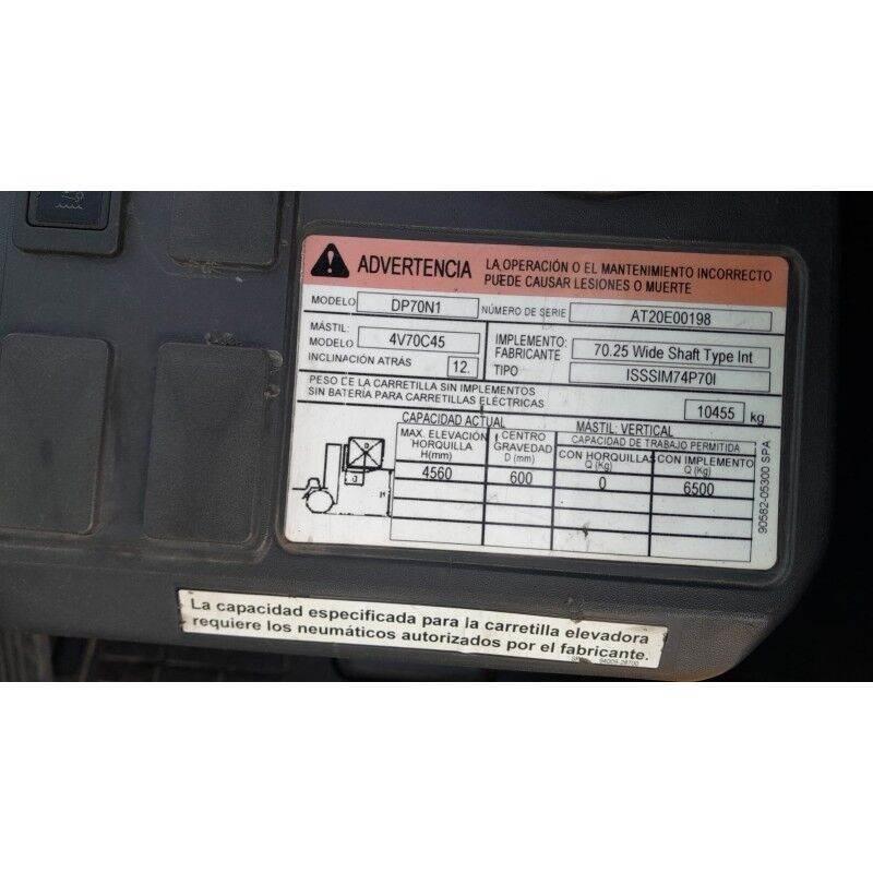 CAT DP70N1 Камиони за херавни местности