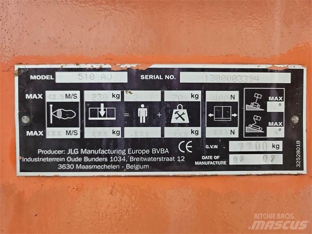 JLG 510AJ Съчленени стрелови подемници