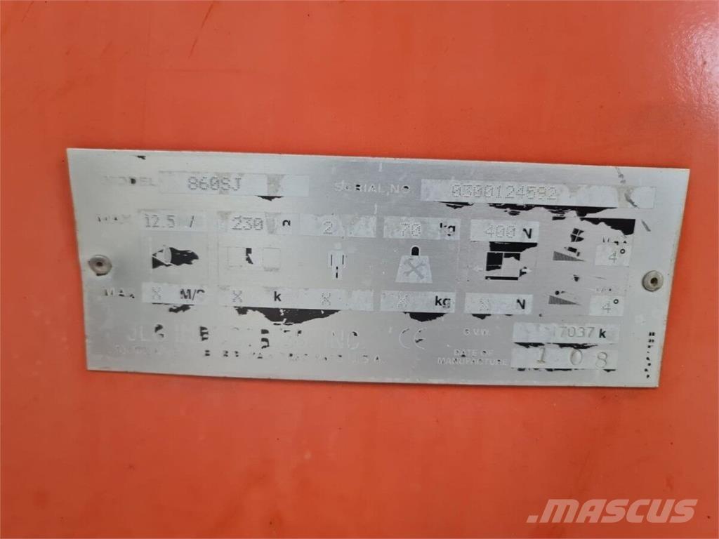 JLG 860SJ Телескопични повдигачи
