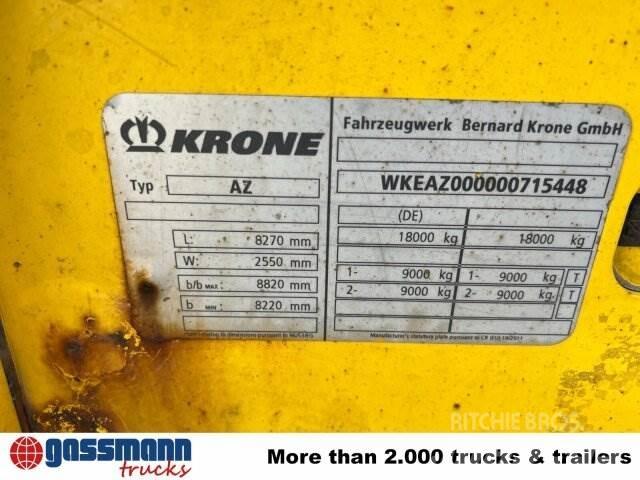 Krone AZP 18 Брезентови ремаркета
