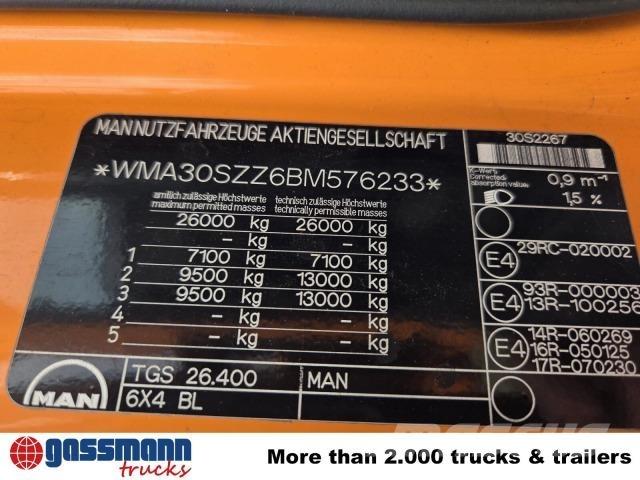 MAN TGS 26.400 6X4 BL Шаси кабини