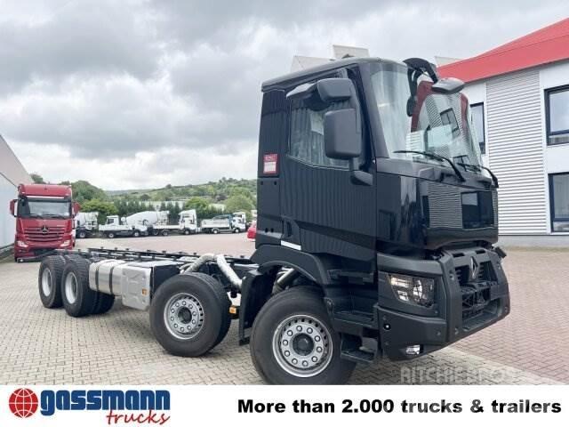 Renault C 480 8x4 Камиони с кран с кука