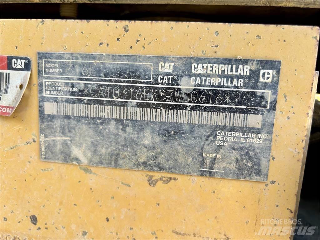 CAT 316EL Верижен екскаватор