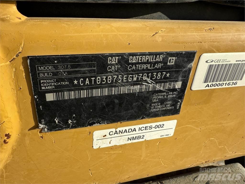 CAT 307.5 Верижен екскаватор