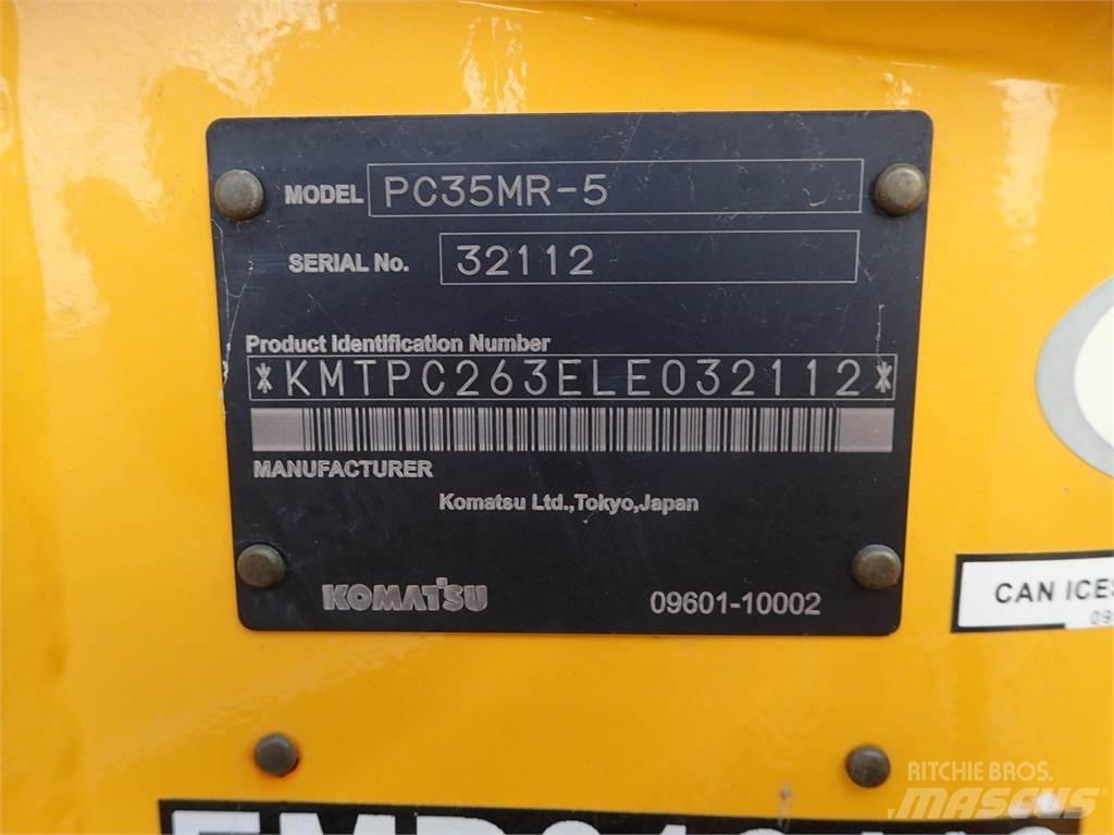 Komatsu PC35MR-5 +1 Верижен екскаватор