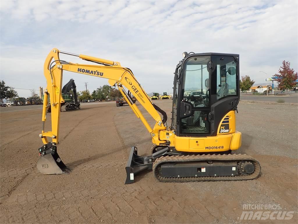 Komatsu PC35MR-5 +1 Верижен екскаватор