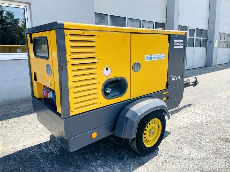 Atlas Copco QAS14 PDS Дизелови генератори
