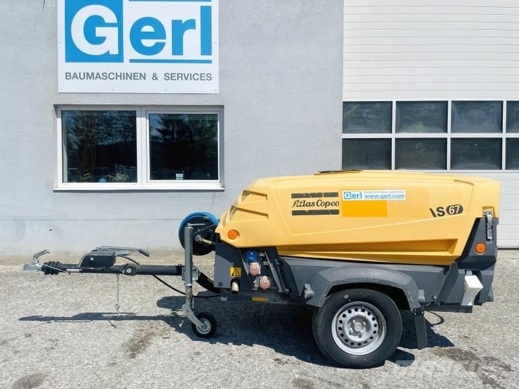 Atlas Copco XAS67 Компресори