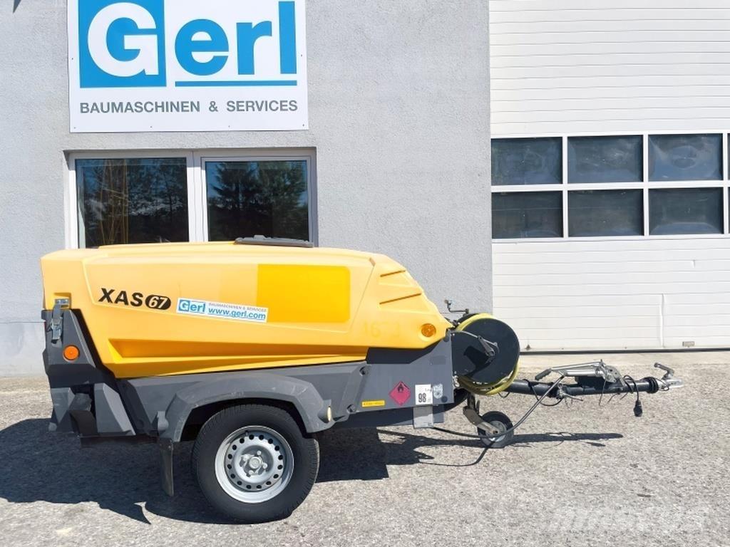 Atlas Copco XAS67 Компресори