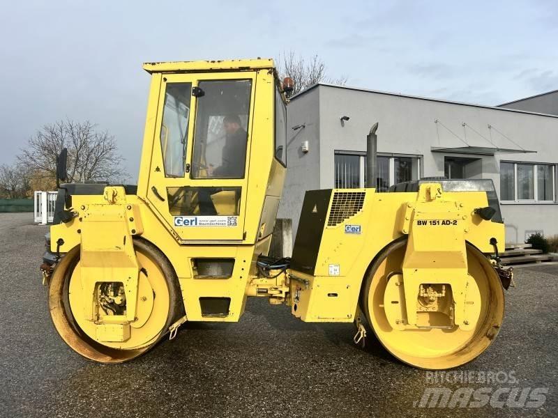 Bomag BW 151 AD-2 Двойни барабанни ролки
