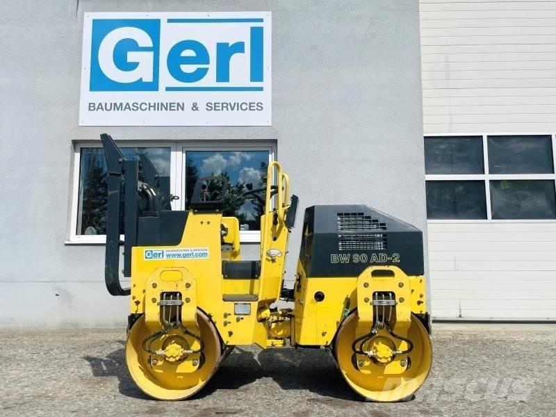 Bomag BW90 AD-2 Двойни барабанни ролки
