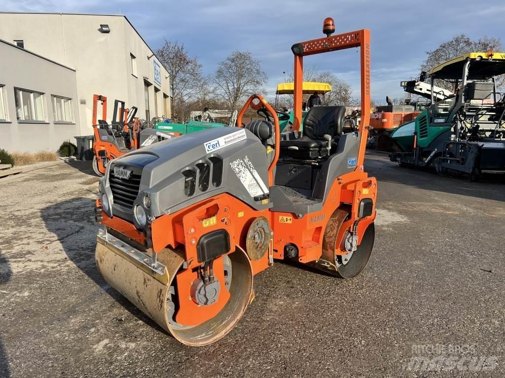 Hamm HD 12-VO Двойни барабанни ролки
