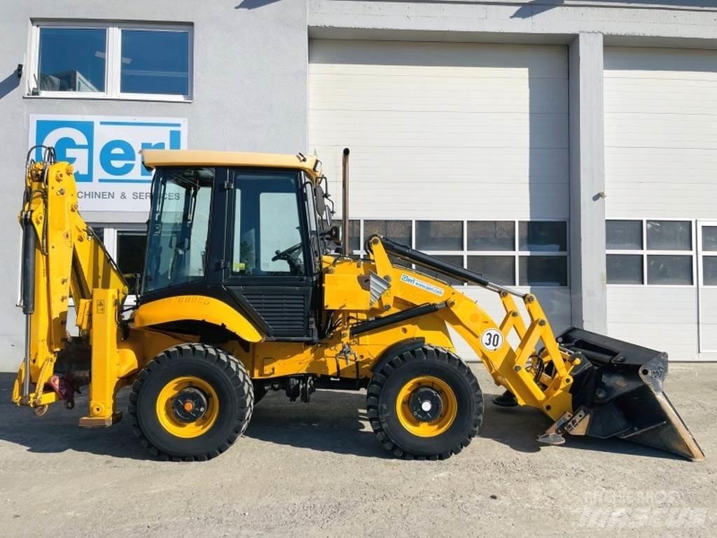 JCB 2CX SM 4WS Товарач със заден ексватор