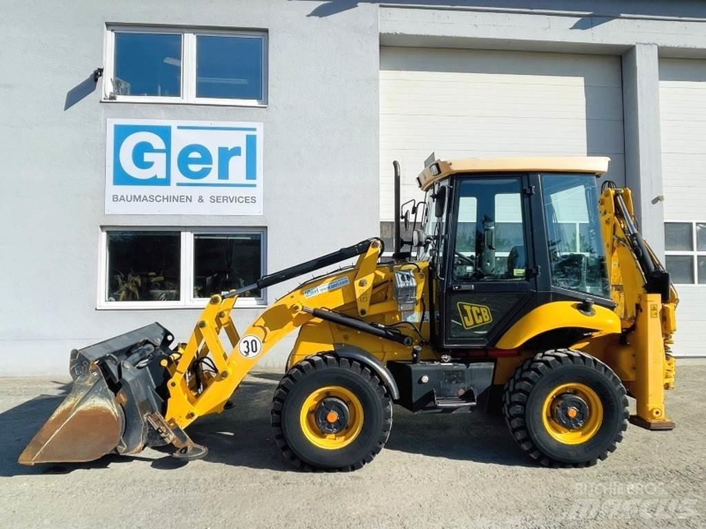 JCB 2CX SM 4WS Товарач със заден ексватор