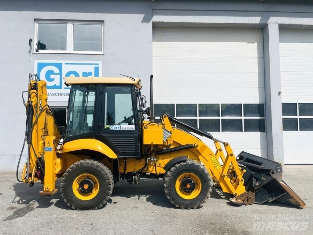 JCB 2CX SM 4WS Товарач със заден ексватор