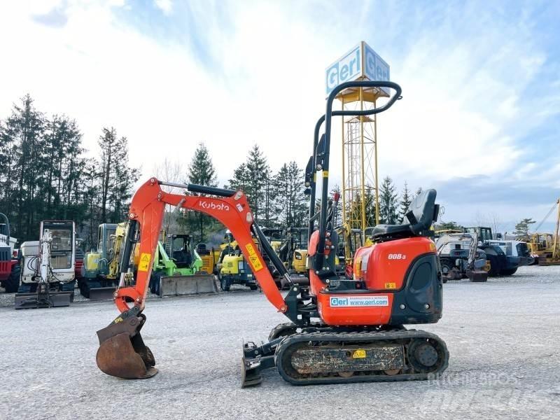 Kubota K008-3 Мини екскаватори < 7 т