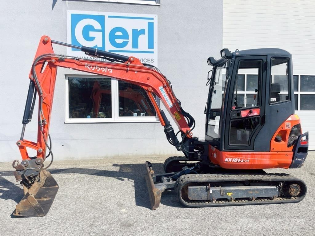 Kubota KX101-3a Мини екскаватори < 7 т