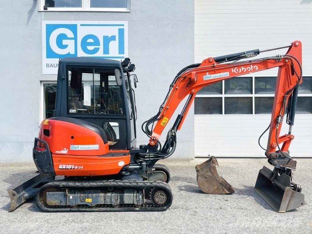 Kubota KX101-3a Мини екскаватори < 7 т