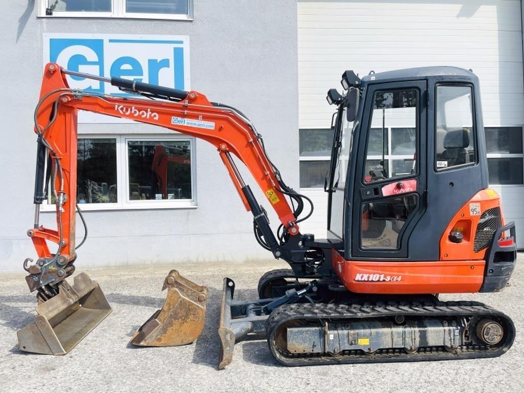 Kubota KX101-3a Мини екскаватори < 7 т