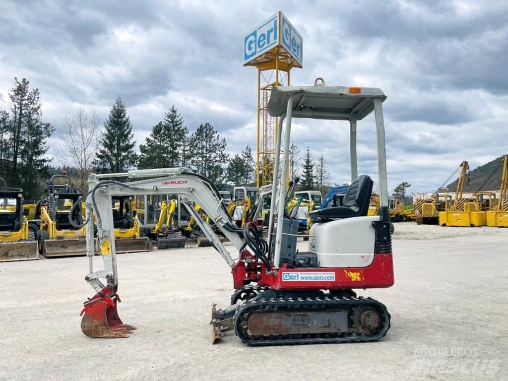 Takeuchi TB108 Мини екскаватори < 7 т