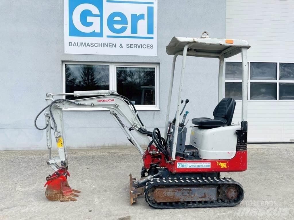 Takeuchi TB108 Мини екскаватори < 7 т