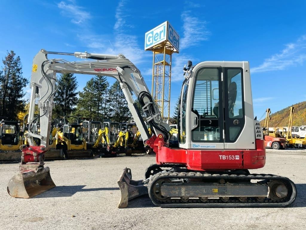 Takeuchi TB153FR Мини екскаватори < 7 т