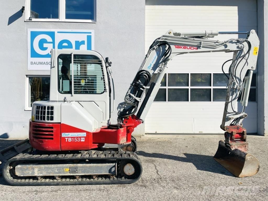 Takeuchi TB153FR Мини екскаватори < 7 т