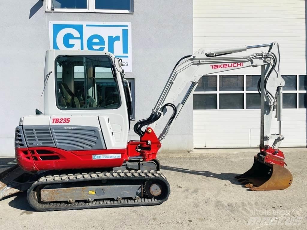 Takeuchi TB235 Мини екскаватори < 7 т