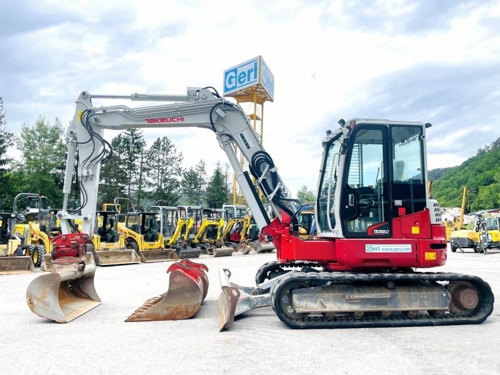 Takeuchi TB280FR Мини екскаватори < 7 т