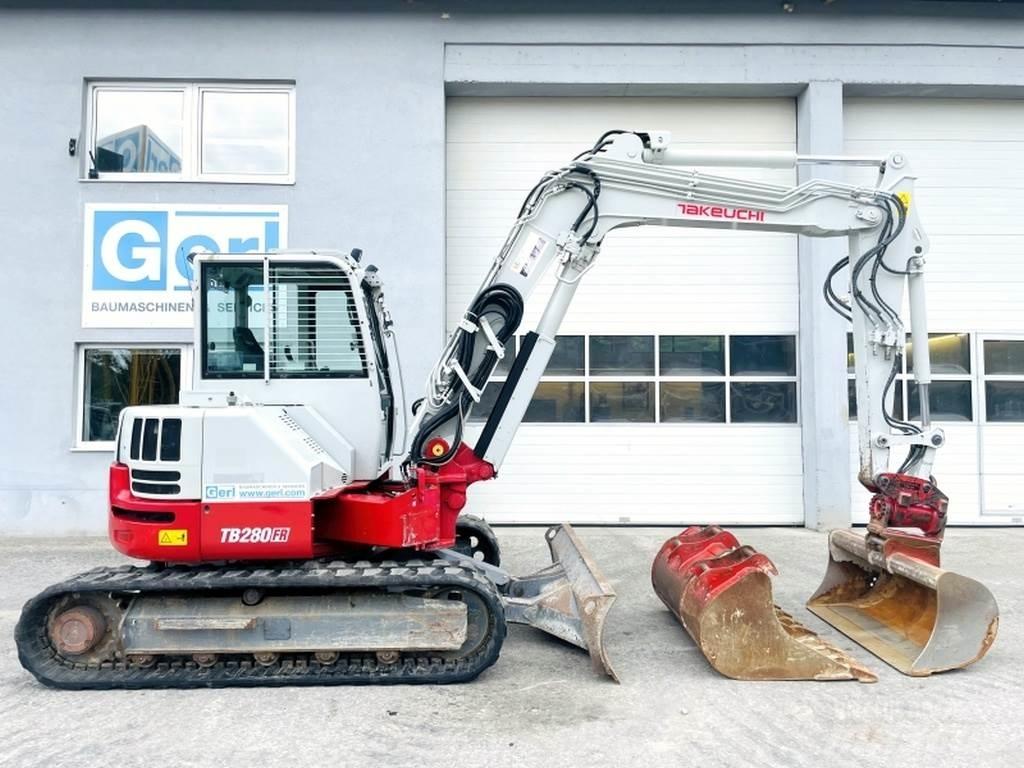 Takeuchi TB280FR Мини екскаватори < 7 т