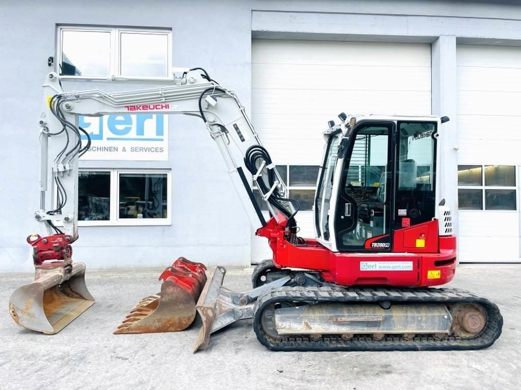 Takeuchi TB280FR Мини екскаватори < 7 т