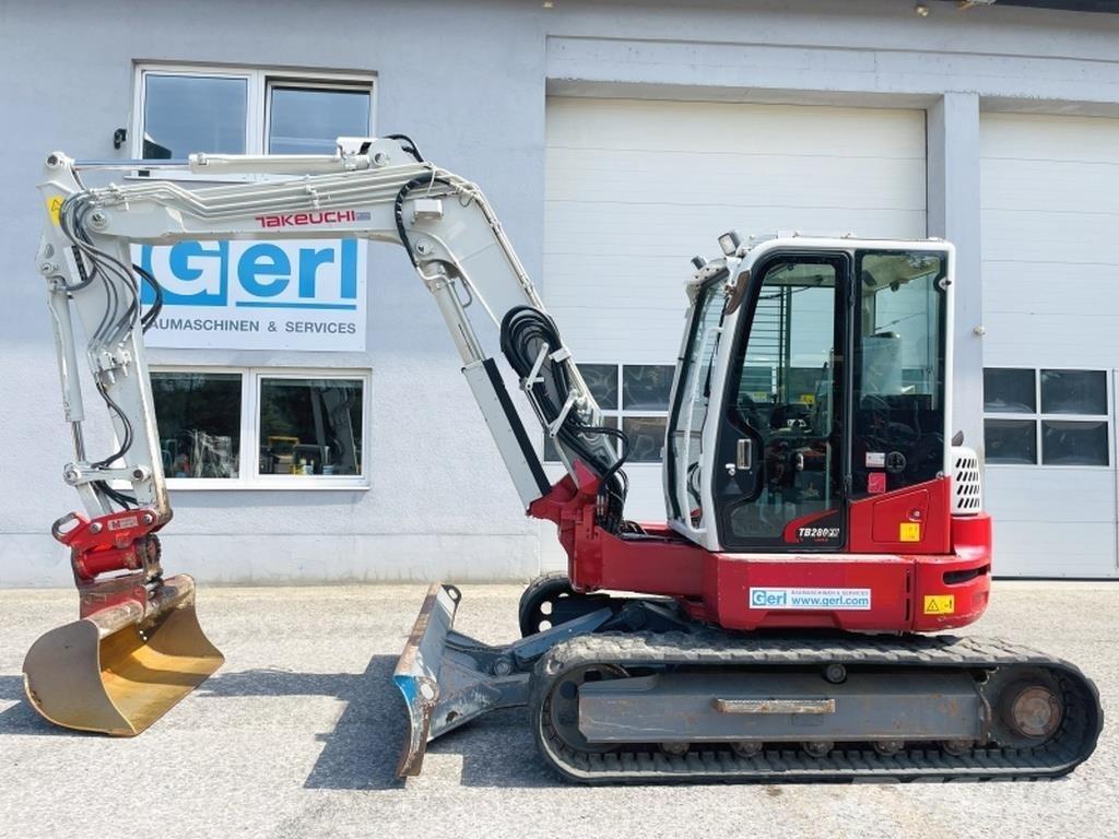 Takeuchi TB280FR Мини екскаватори < 7 т