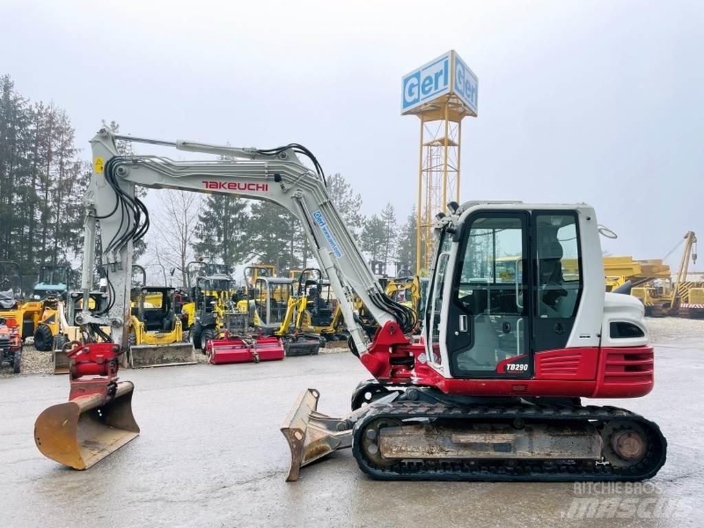 Takeuchi TB290 Мини екскаватори < 7 т
