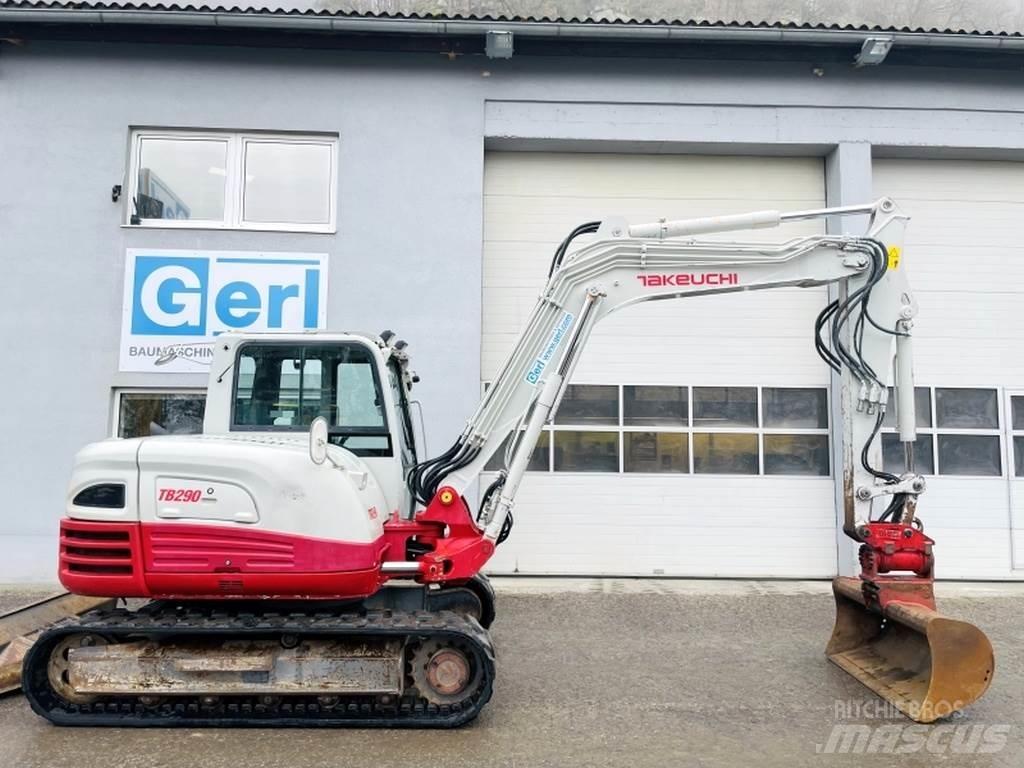 Takeuchi TB290 Мини екскаватори < 7 т