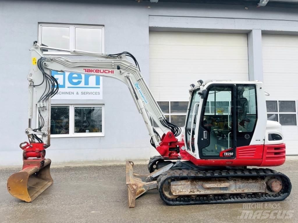 Takeuchi TB290 Мини екскаватори < 7 т