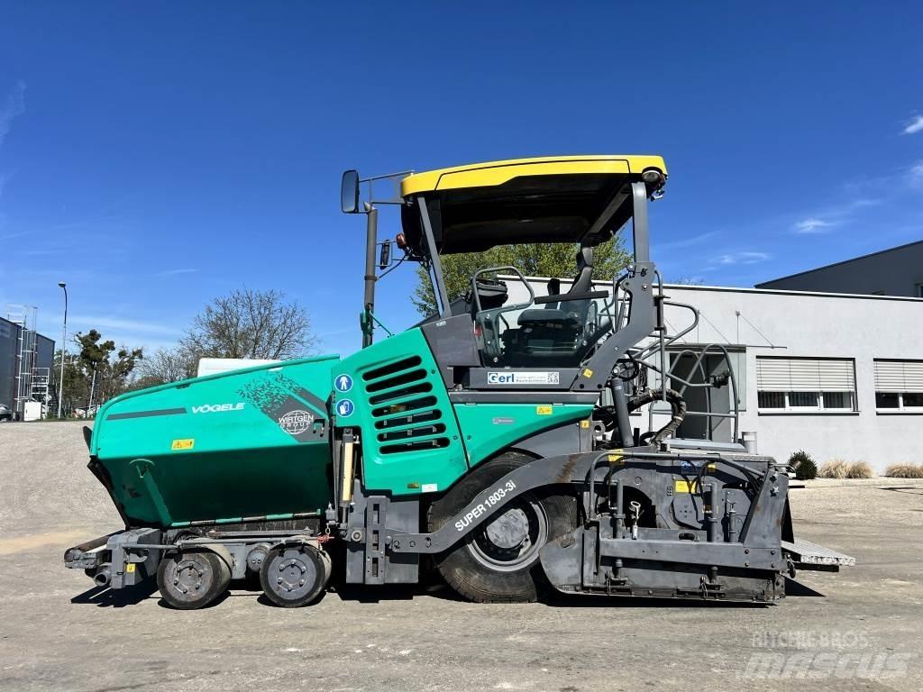 Vögele Super 1803-3i Машини за асфалт
